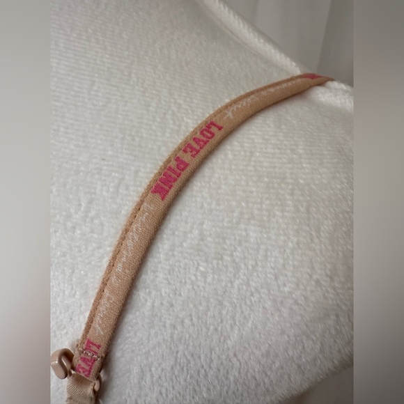 PINK Victoria’s Secret Vintage Super Push Up Bra In Nude Size 34A - Picture 6 of 11